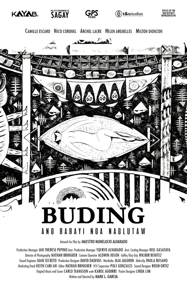 when magic and realism meet 1 Official poster of Buding ang Babayi nga Naglutaw film. Original concept art by national artist Nunelucio Alvarado. | Photo from Mark Raymund Garcia