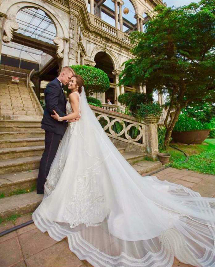 Tony also designs bridal gowns. He caters, he says, to the general public. Photo courtesy of Tony De Ramos