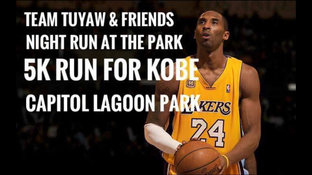 bacolod runners to run in honor of kobe bryant 1 The digital invitation from the group. | Graphics from John Julien Gadian