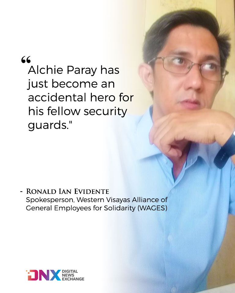 labor group call on dole to inspect blue guard agencies 1 Ronald Ian Evidente.