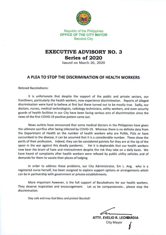 Executive Advisory