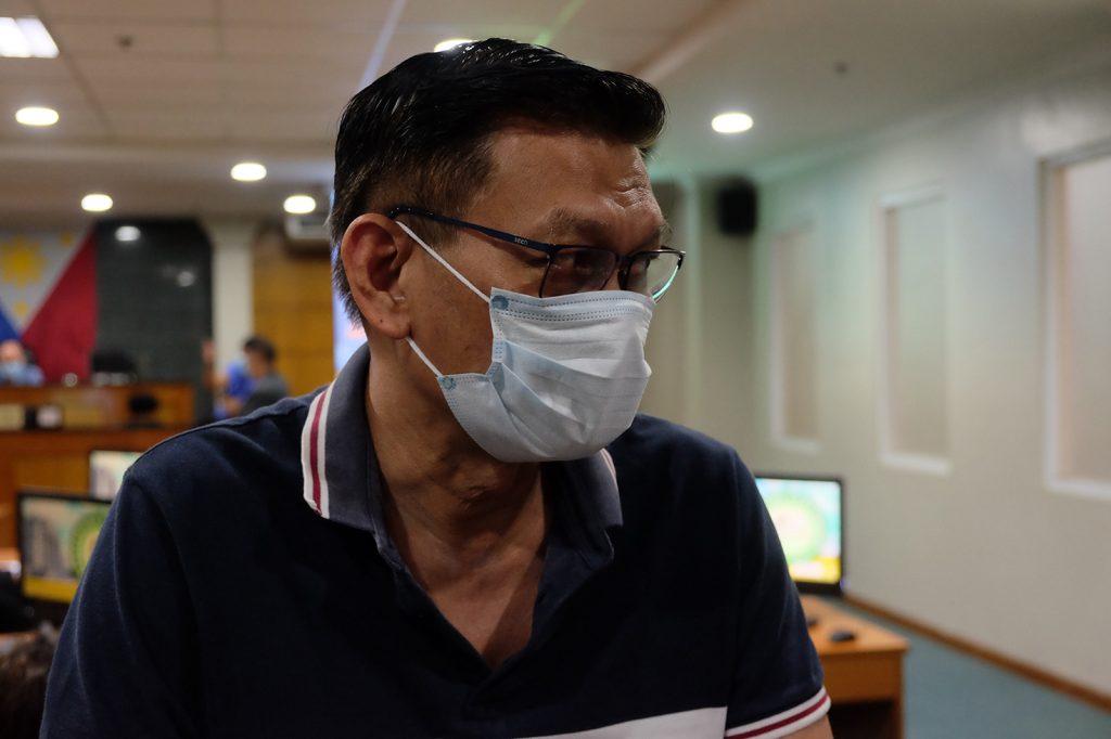 repatriated ofws appeal to local officials for more suitable quarantine facility, worry over harassment but city official says owwa violated protocol by sending them home 1 Bacolod City councilor Atty. Renecito Novero. | Photo by Banjo C. Hinolan