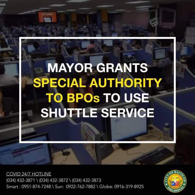special grant for BPO
