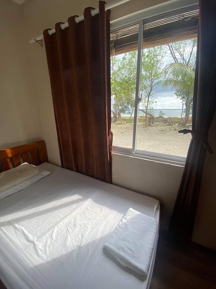 Quarantine-ready. The beach house has a 10-bed capacity. Isolation tents have beem set up beside the structure. | Photo from Jason Tupas FB page