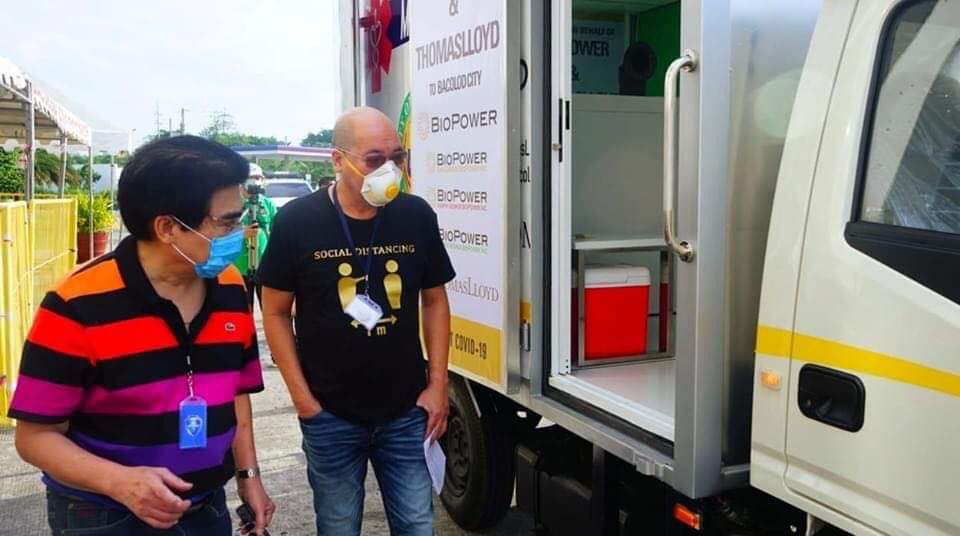 bacolod gets second swab mobile 2 mayor bing and vm el cid on mobile swab