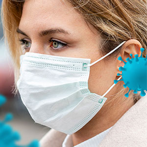 How to wear surgical mask: Blue or white side out?