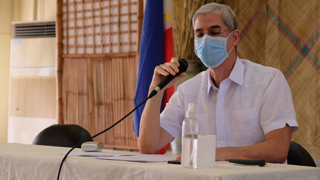 Negros Occidental Gov. Eugenio Lacson, in an earlier press conference, said he had been “instructed” to stop receiving people from Tabuelan town, Cebu province because of the “sheer number” of locally-stranded individuals (LSIs) who tested positive of CoViD-19. The new cases of CoViD-19 as of 1 July, 2020 are from NCR and Cavite.