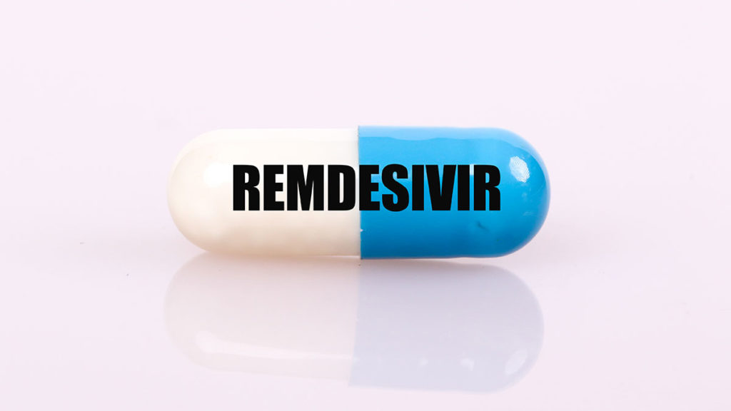 "Medication of antiviral capsule (remdesivir drug) for treatment and prevention of new corona virus infection (COVID-19,novel coronavirus disease)" by Jernej Furman is licensed under CC BY 2.0