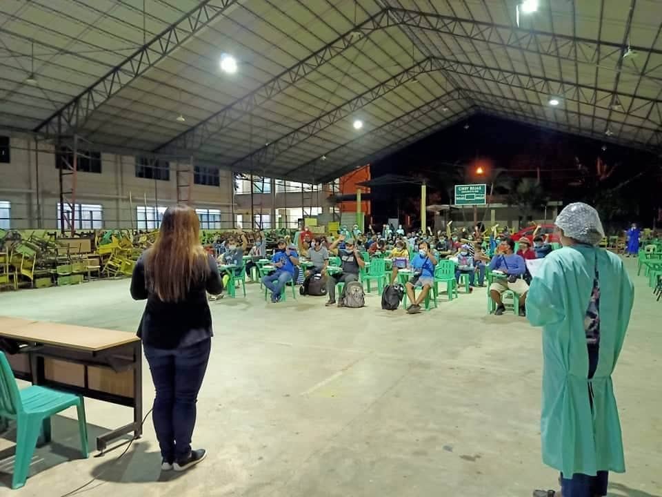 City facilitates quarantine of 52 LSIs 01