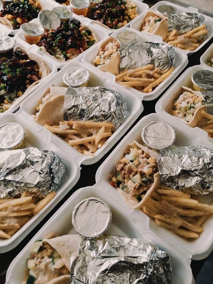 It's a wrap. Part of Espresso's service is delivering food -- like these wraps -- to customers in three major cities. | Photo furnished by Jose Aaron C. Abinosa.