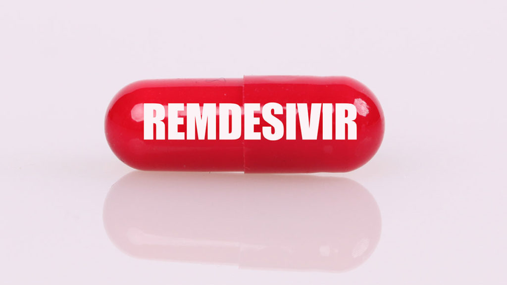 the covid-19 saga: drug update – remdesivir leads with most promising results 1 "Medication of antiviral capsule for treatment of new corona virus infection with Remdesivir text" by Jernej Furman is licensed under CC BY 2.0